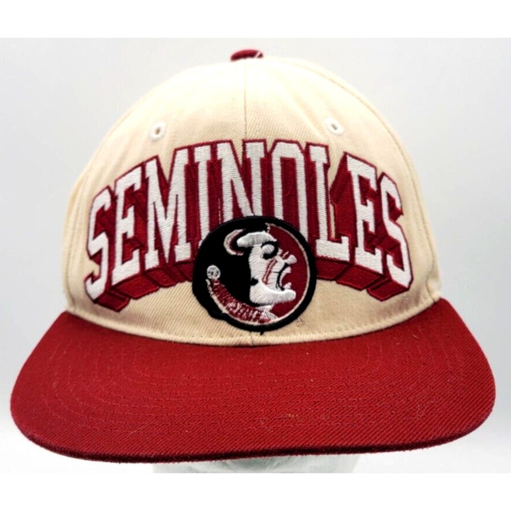 FLORIDA STATE SEMINOLES SNAPBACK HAT‎ CAP ZEPHYR VTG LOGO SPELLOUT THE Z HAT